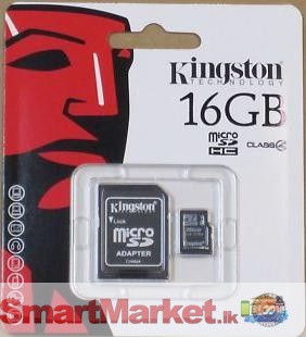 KINGSTON GENUINE 8GB MICRO SD=Rs1299/- FREE DELIVERY