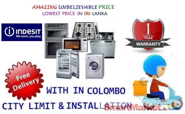 White / with 4 burners & oven - Cookers 48500 /=
