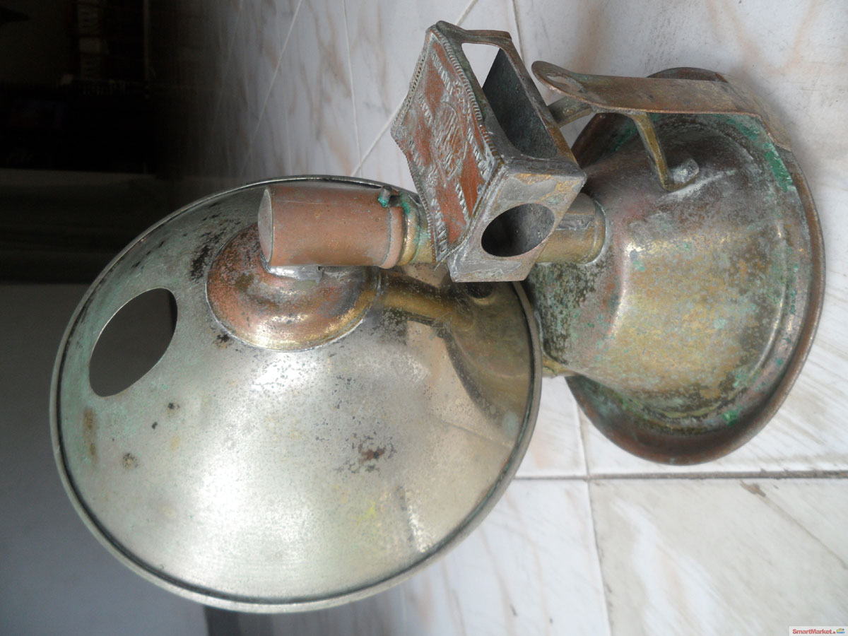 Antiques Kerosene Lamp Nightinggale Used