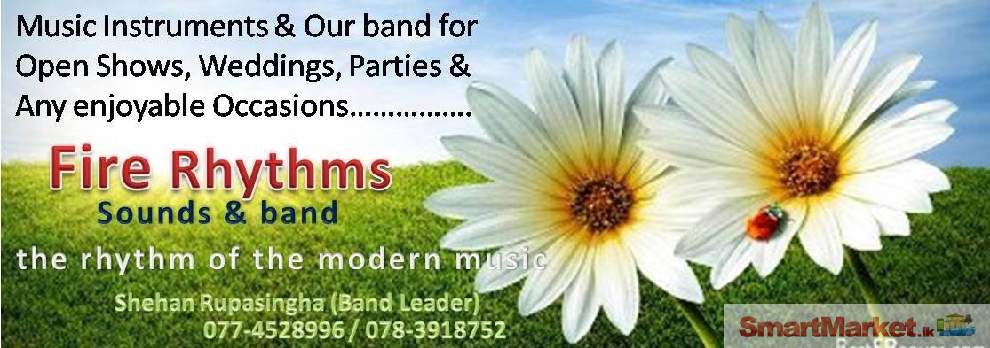 Contact Us Today...Fire Rhythms Live Band...