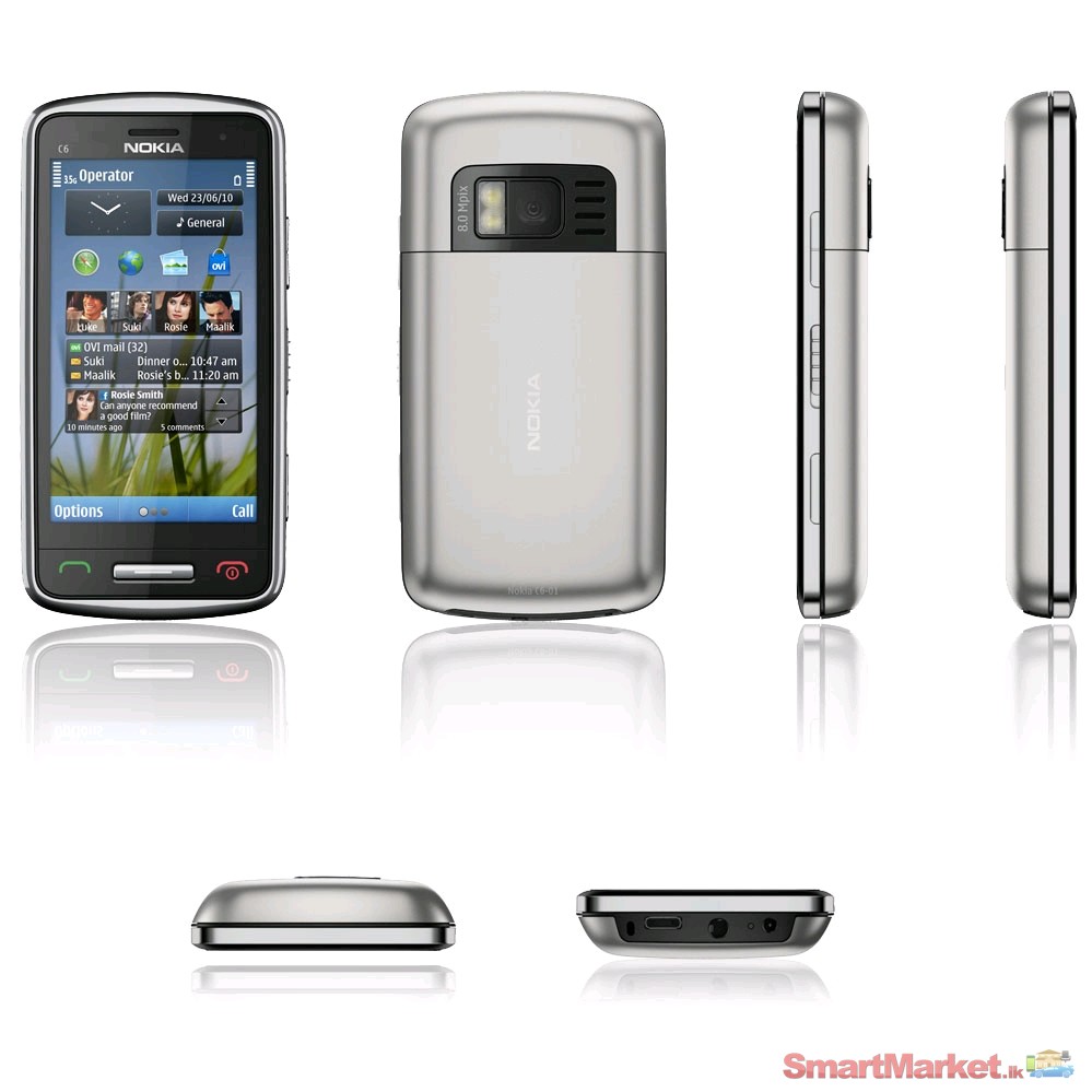Nokia C6-01 - Silver