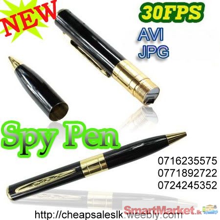 Rs:1500 Hidden camera Pen camera Spy digital cameras Sale in Sri Lanka