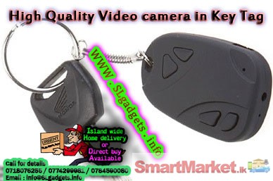 Spy Key chain Video Camers Rs. 1490/= Retails / whole sale