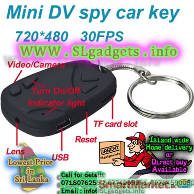 Spy Key chain Video Camers Rs. 1490/= Retails / whole sale