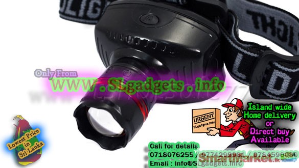LED HEAD Torch for Night workers Rs. 550/=