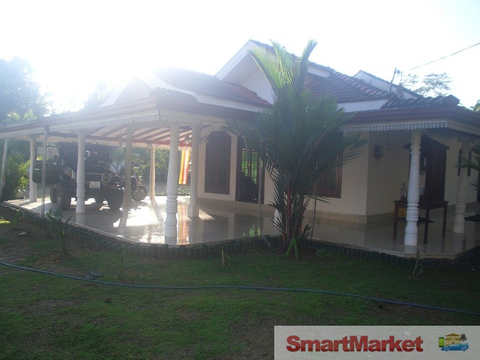 5 Bedrooms House with 64p Land at Weligama