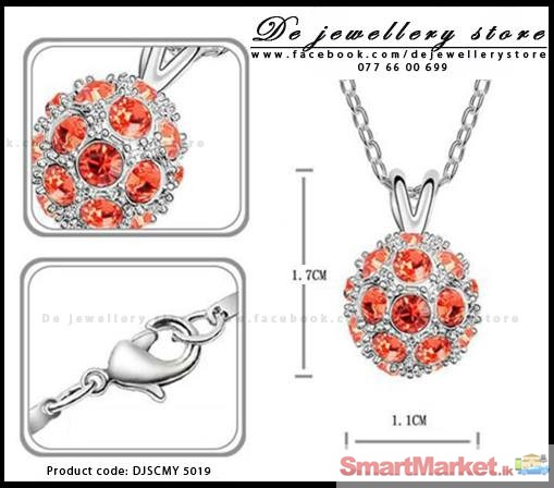 Crystal Pendant with Necklace - Shambala Sparkle