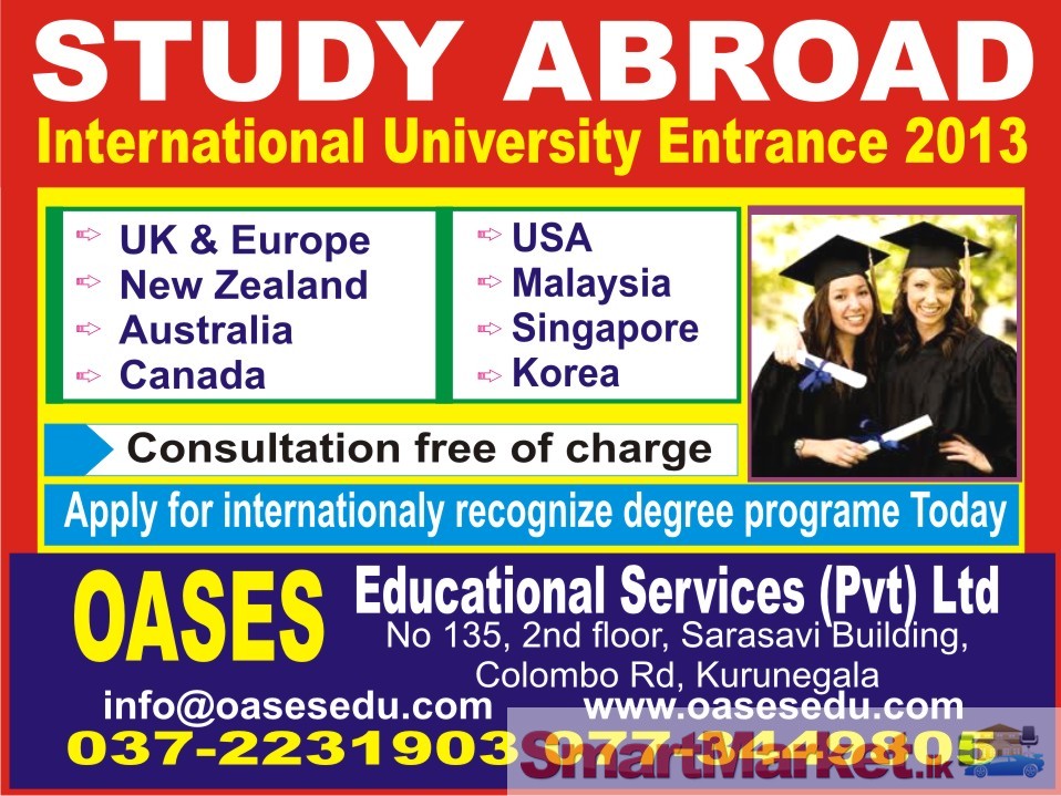 Study Abroad Programs Offered