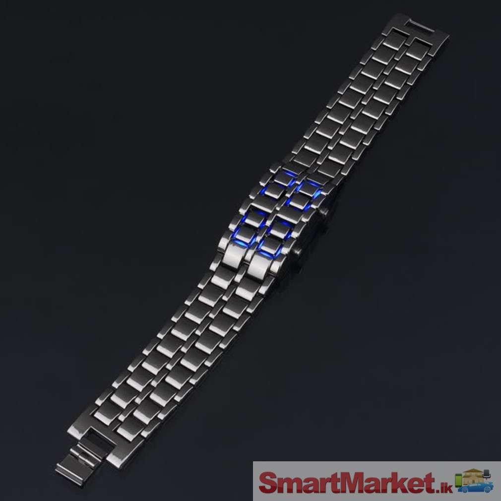 Samurai lava led watch