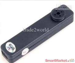 Button Camera 4GB Memory DVR Camera Sound Video Magnetic Ring control Sri Lanka Colombo