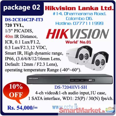 CCTV Security System. package 01