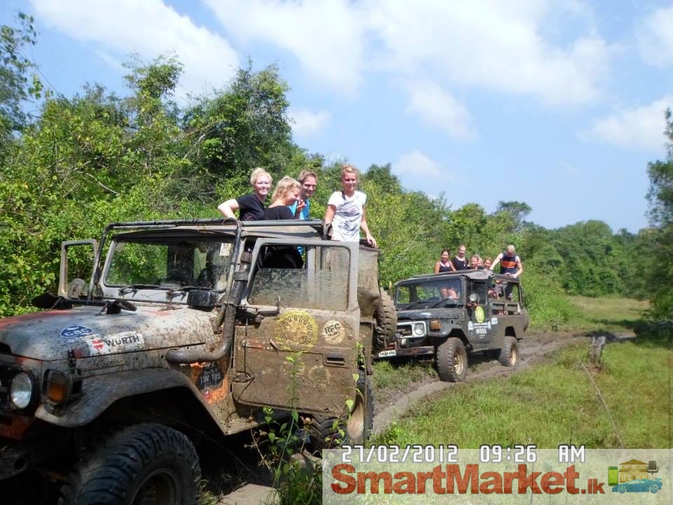 Wild Adventure Jeep Safari Habarana Sri Lanka