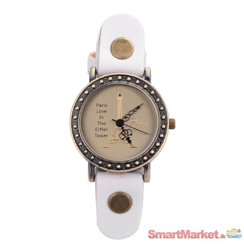 Watch With PU Leather