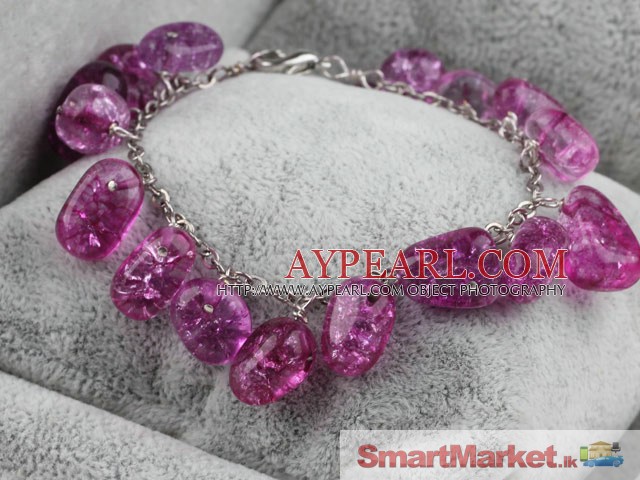 Crystal Bracelet with Adjustable Chain Is Sold At $2.35