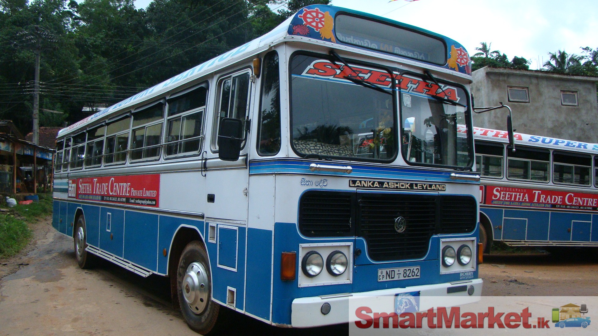 Lanka Ashok Leyland 2 Buses with 