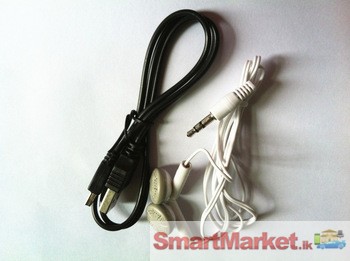 Headphone & 5 pin usb cable