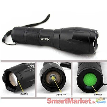 High Power Torch Zoomable LED Flashlight Torch light