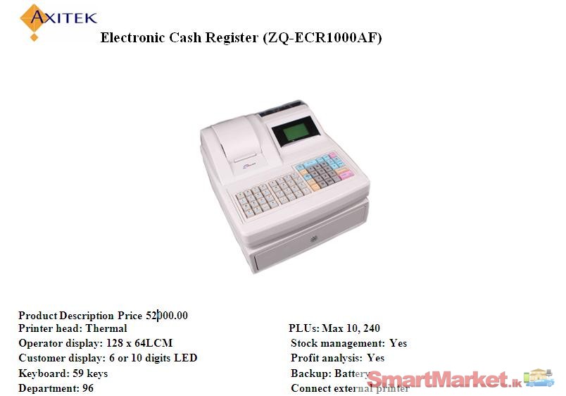 FOR SALE Electronic Cash Register