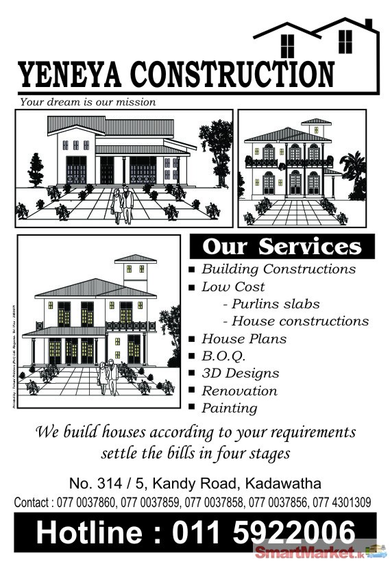 BUILDING CONSTRUCTIONS & HOUSE PLANS