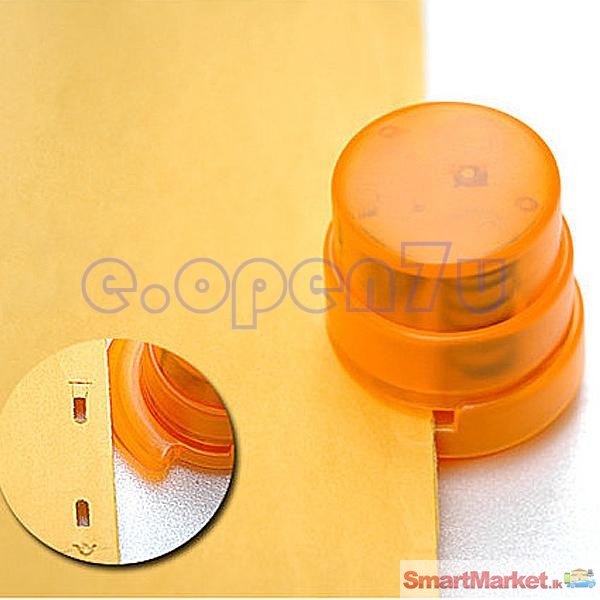 Pin less staplers environmental Friendly magic stapler - කටු රහිතව භාවිතා කල හැකි ඇමුණුම් යන්ත්‍රය