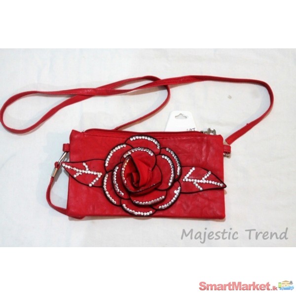 Soft Leather feminine mini shoulder handbag