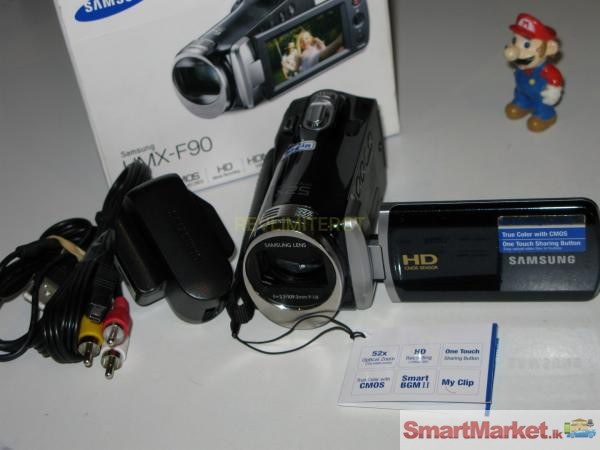 Samsung camcorder with full set