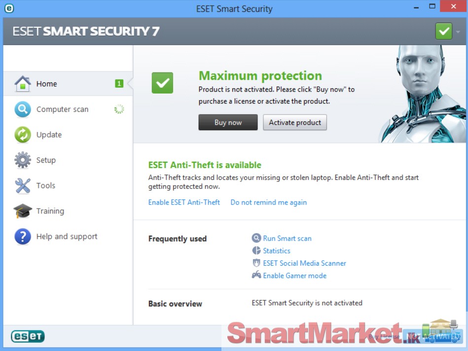 ESET Smart Security 6. (Genuine)