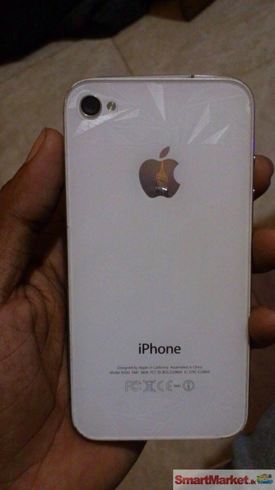 Iphone 4 White clr