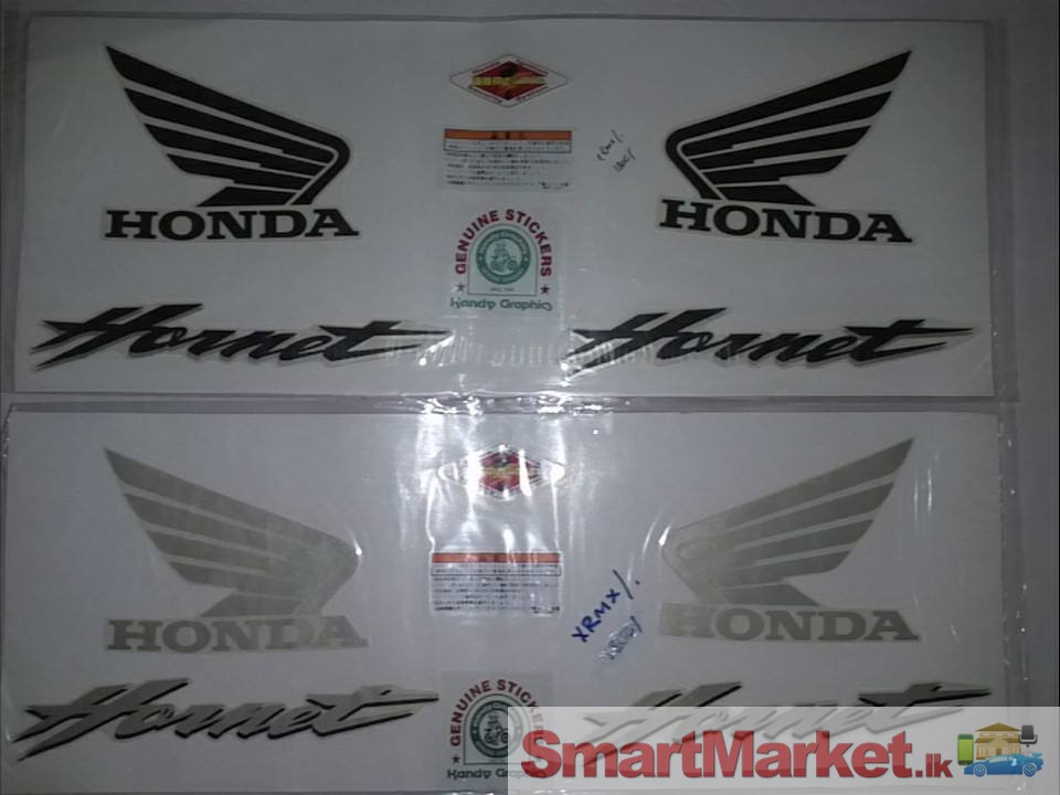 Honda Hornet 250/600 genuine Sticker sets
