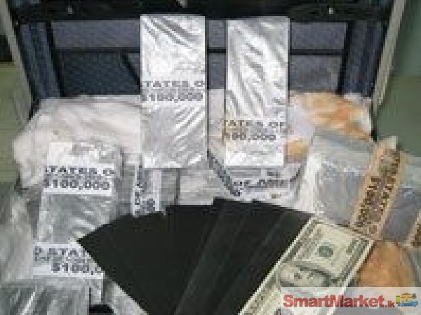 S.S.D Solution for cleaning black Us dollars,Euro Pounds and other currencies..