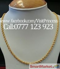 Gold Plated Chain (6 Months WARRANTY)
