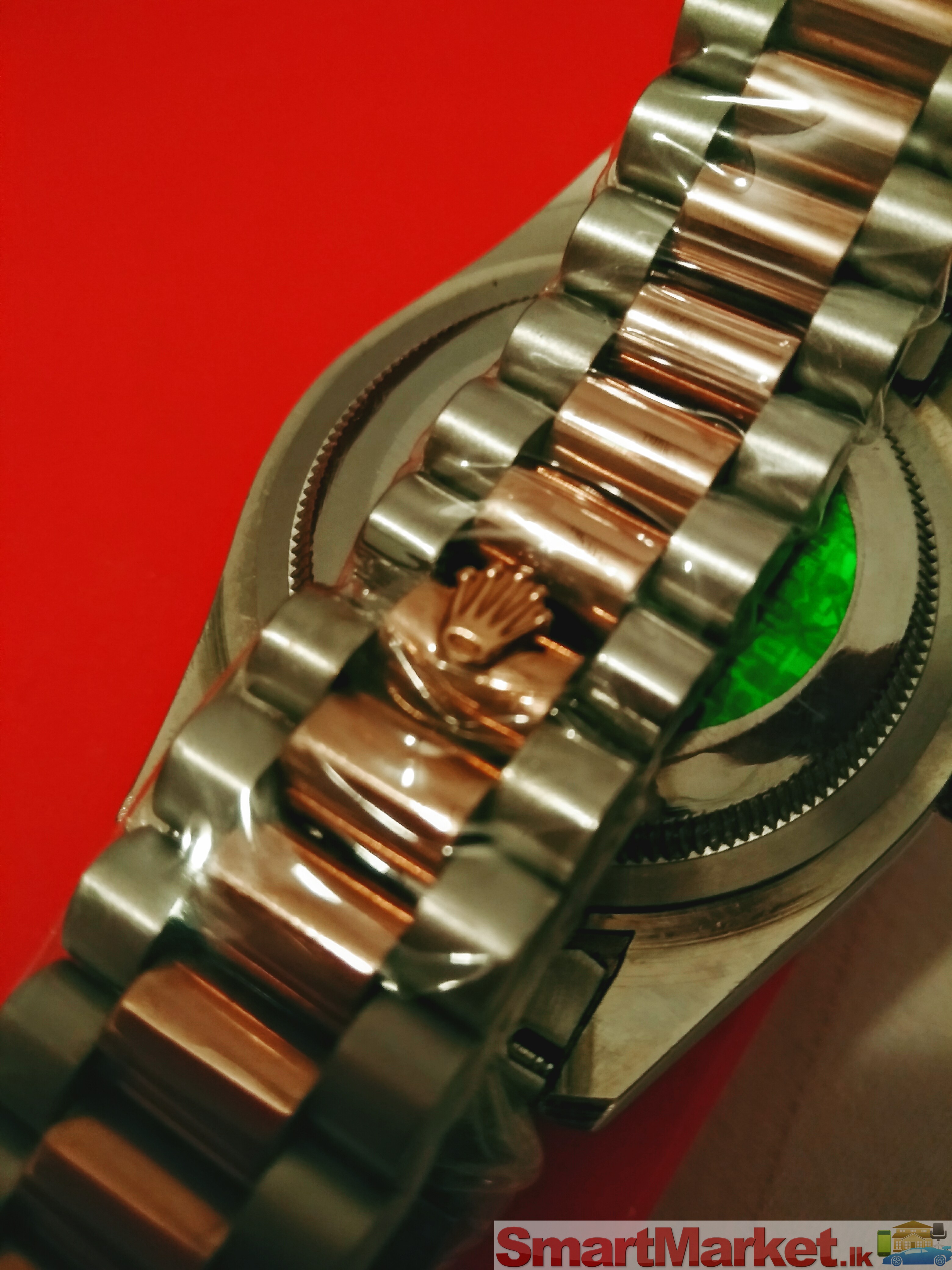 Rolex chronograph in metallic rose gold finish AAA