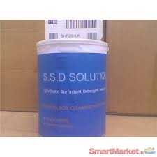 AUTOMATIC  SSD SOLUTION AND ACTIVATION POWDER FOR THE CLEANING OF BLACK CURRENCY