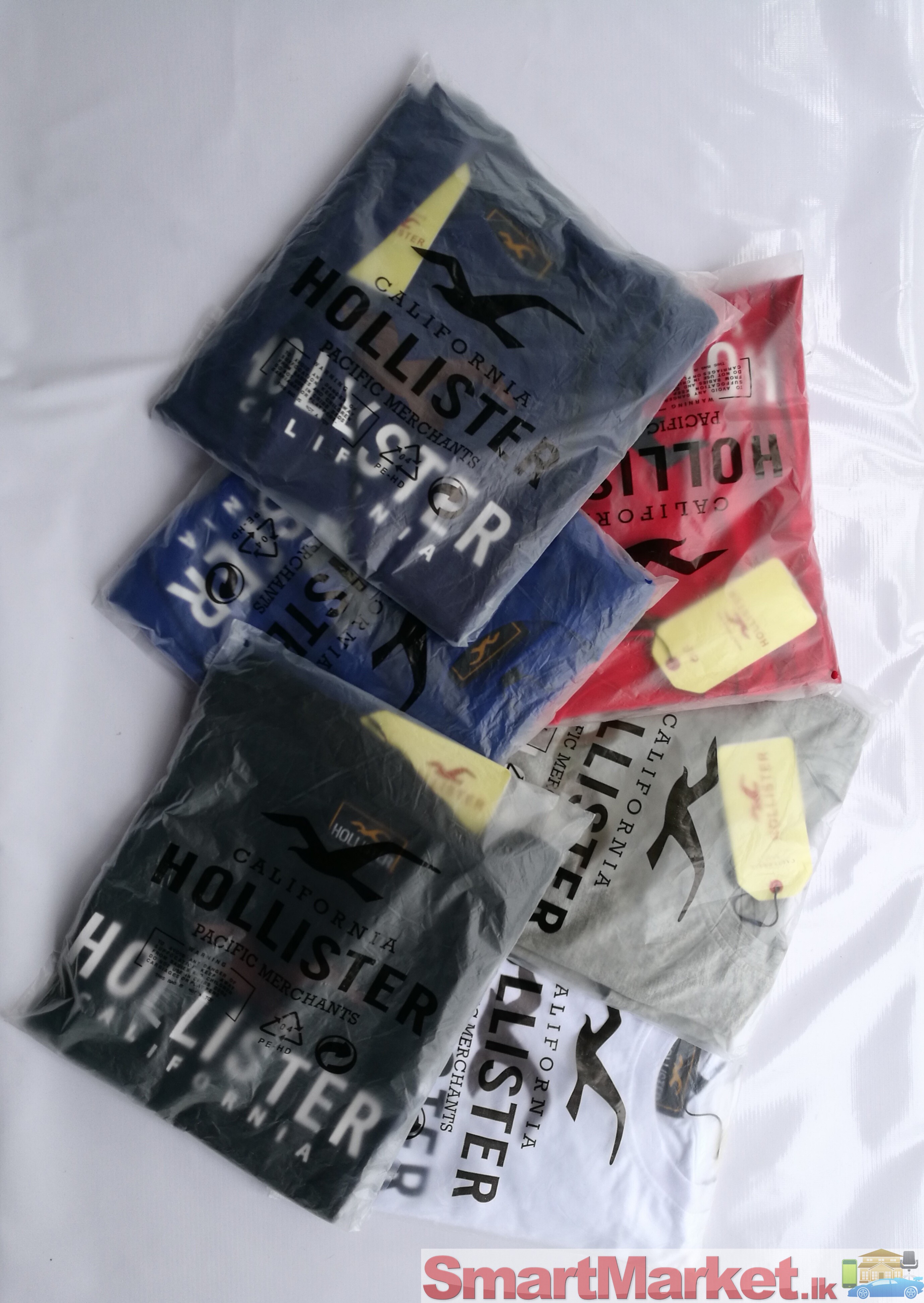 Hollister Crew Neck Tee Shirts