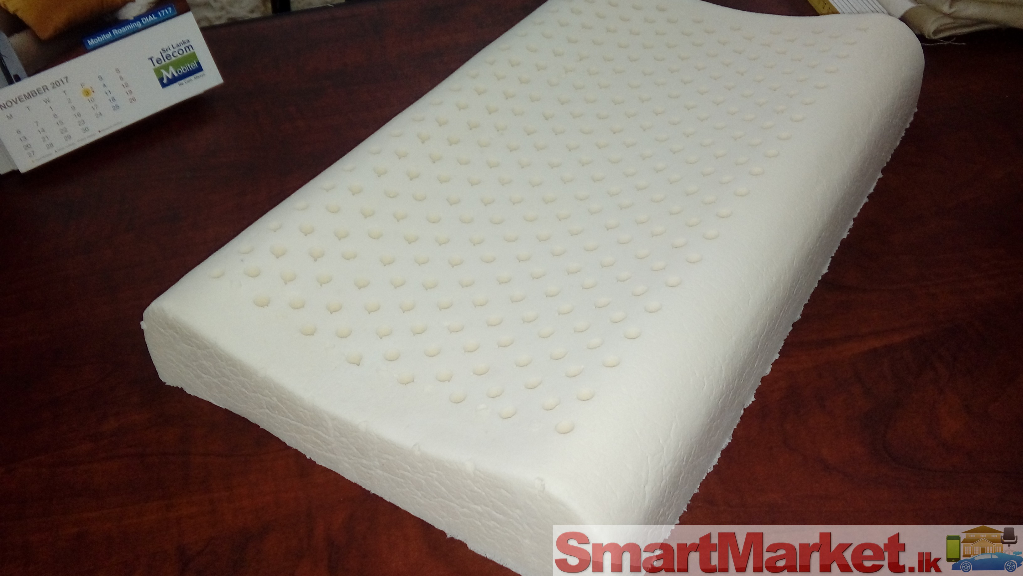 Foam rubber pillow