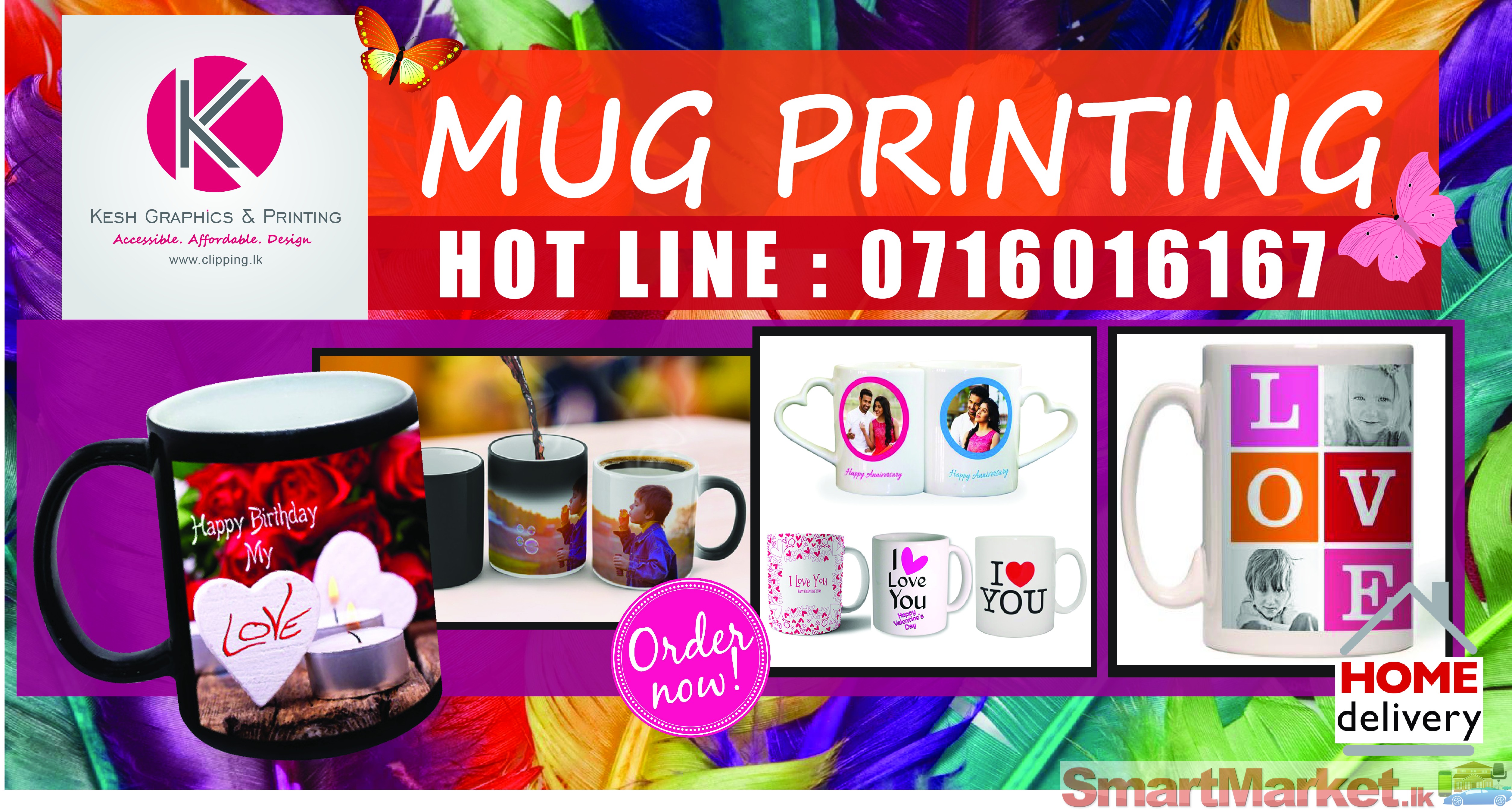 Mug Printing & Graphics Design Services