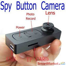 Mini Button Spy DV Cammera