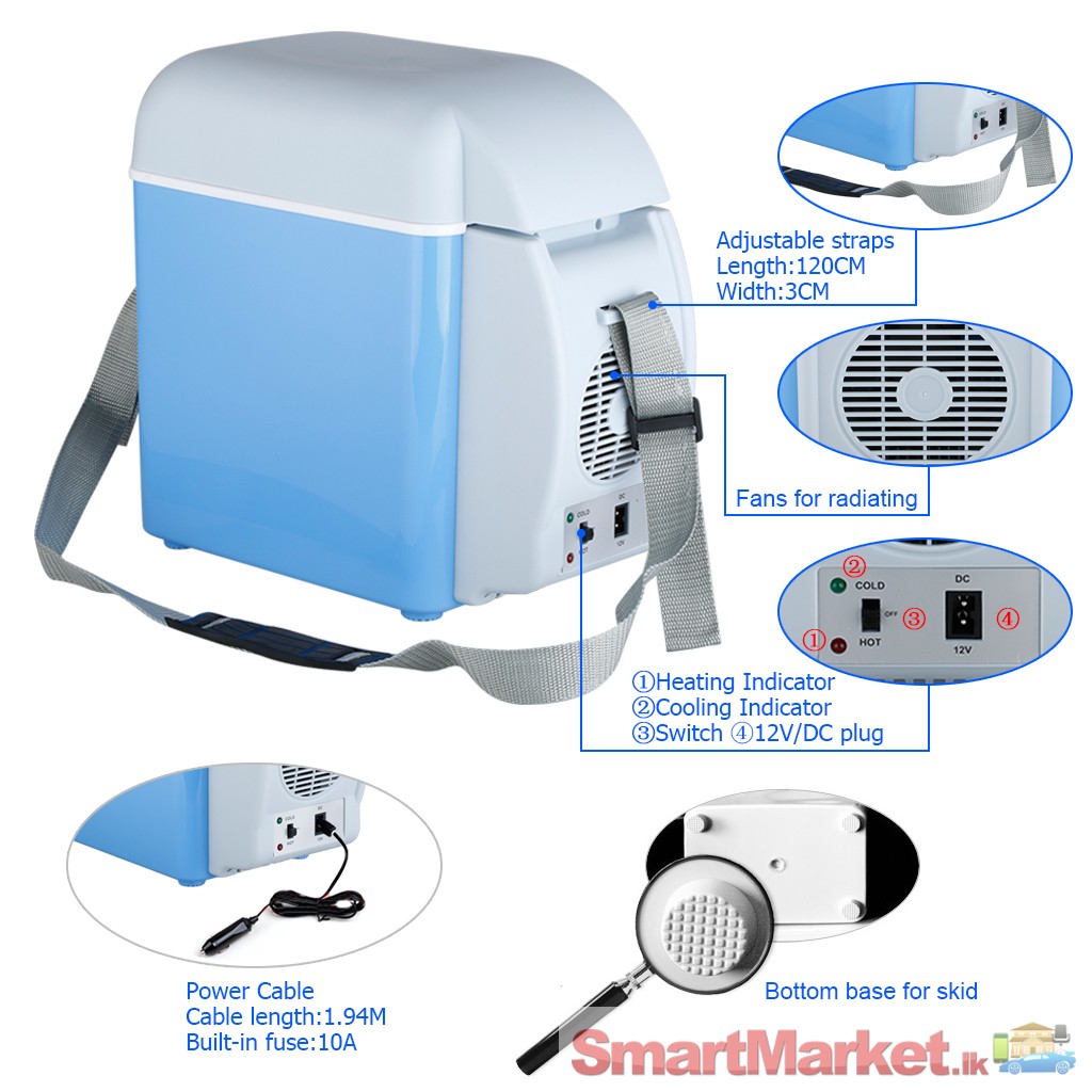 Portable cooling and warming refrigerator (Mini Fridge)