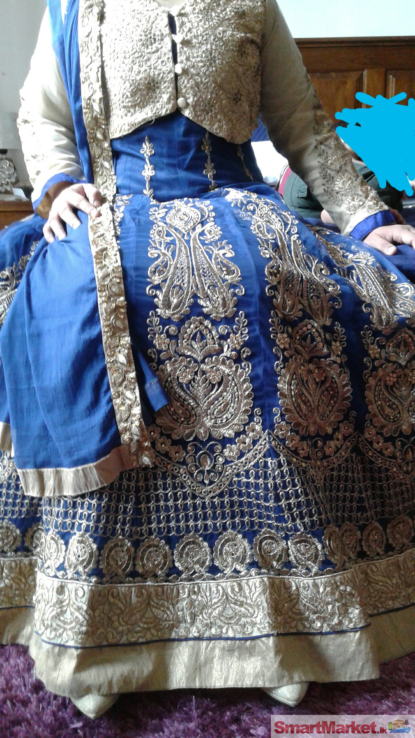 Bridal lehenga (gown style)