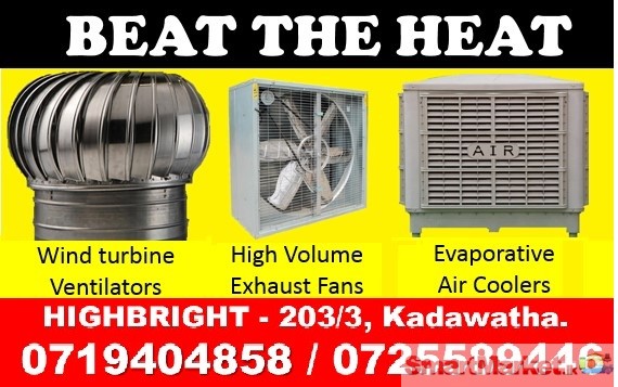 Wind turbine ventilators, Exhaust fans Srilanka High Volume exhaust fans, Exhaust fans Srilanka,