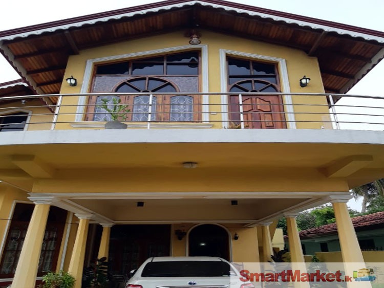 Two Storied House available for sale in St’ Sebastian Road, Negombo.