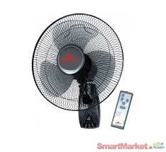 BRIGHT Wall Fan with Remote