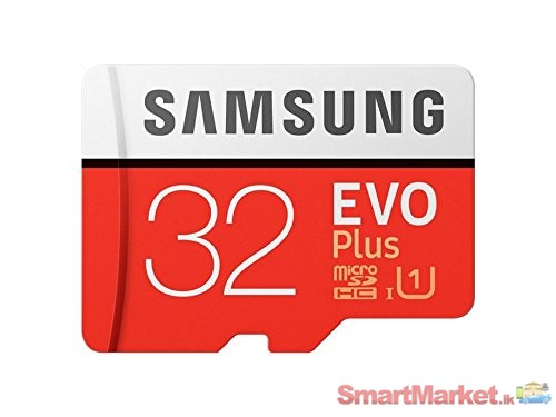 Samsung EVO 32GB Memory Cards with Adeptor