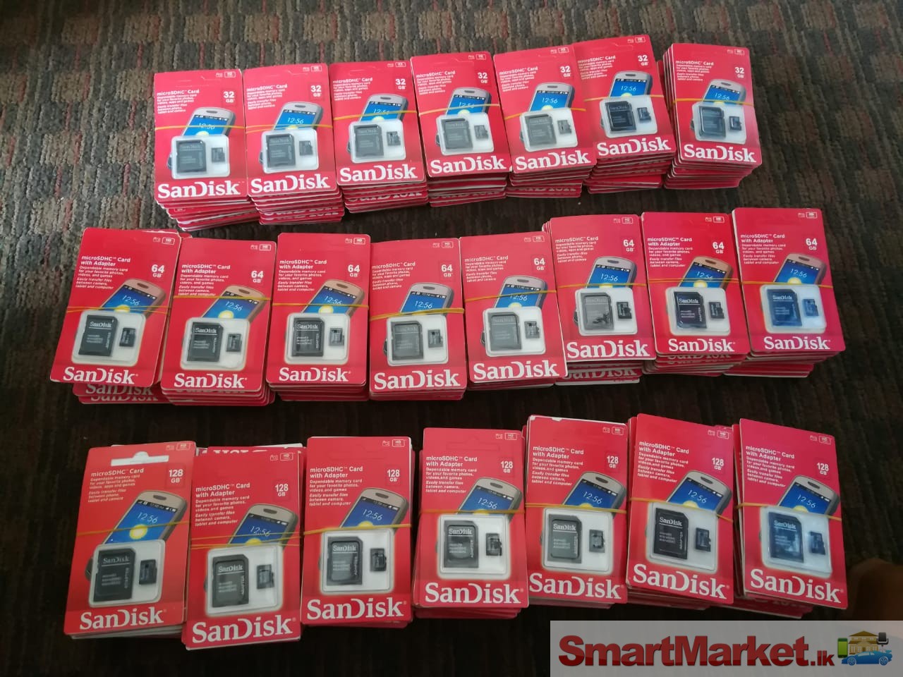 SanDisk Micro SD Card with Adapter (Class 10)