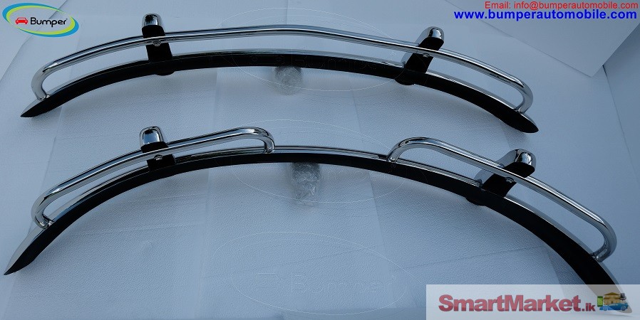 VW Beetle bumper USA type (1955-1972) by stainless steel