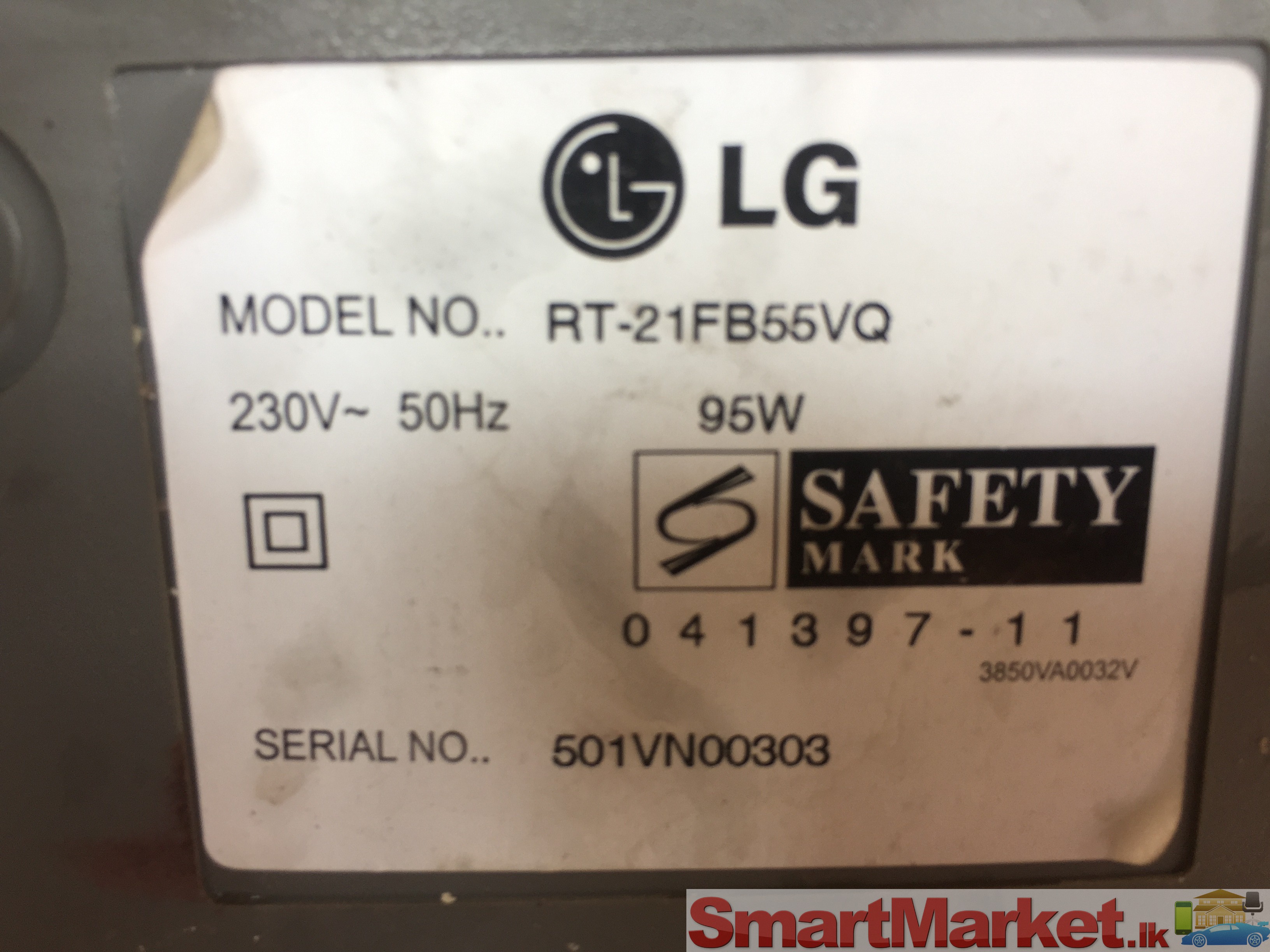 21 INCH LG TV FOR PARTS