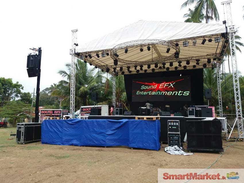Marquee Tent Rentals in Sri Lanka- Sound EFX Entertainments