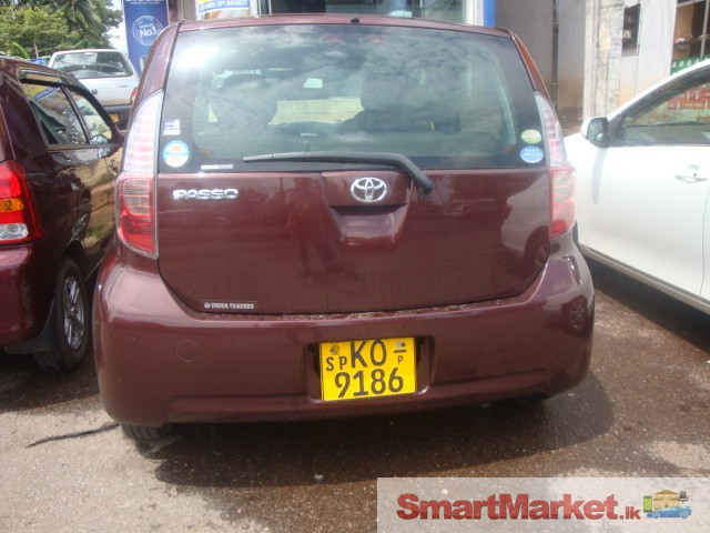 Toyota passo car for rent