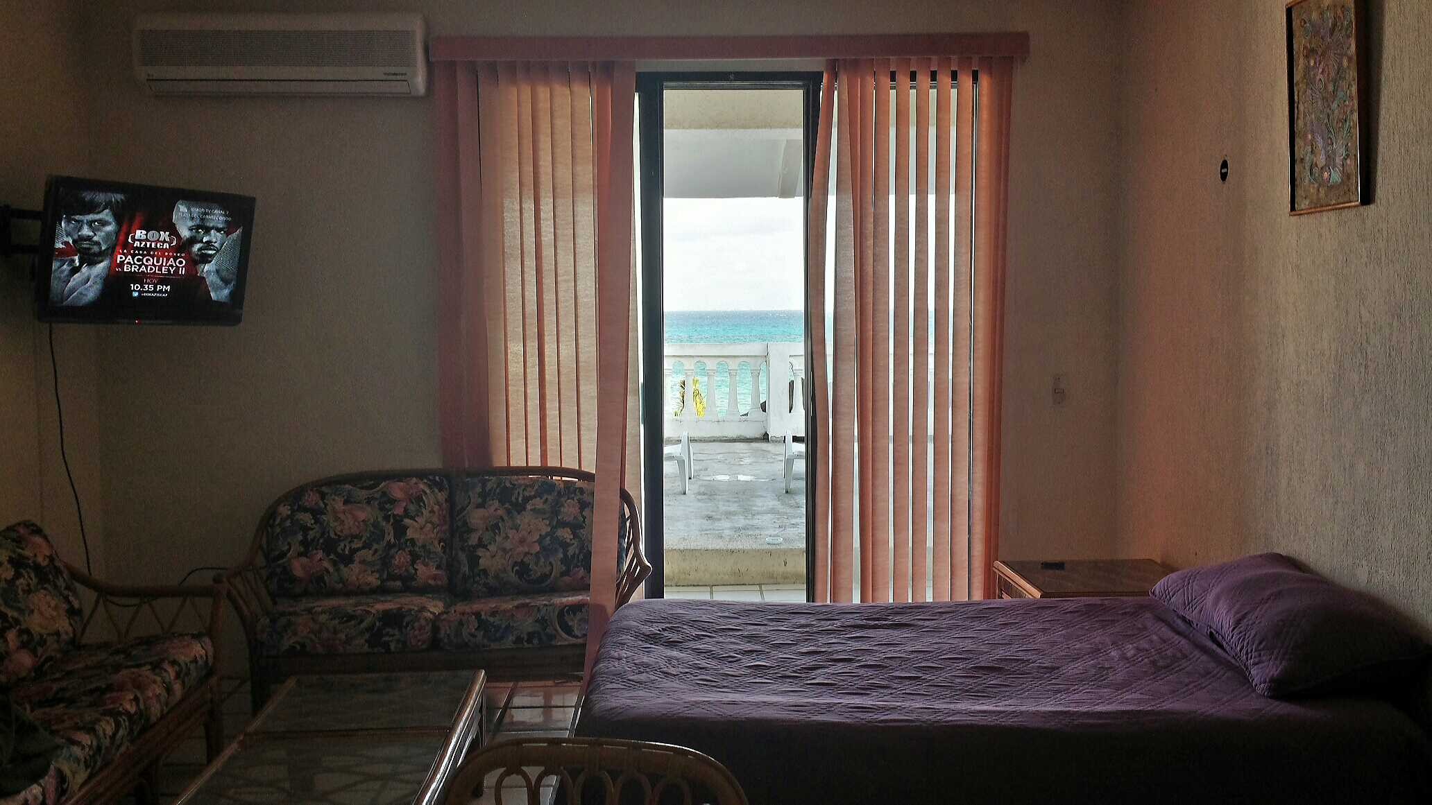 apartment beach front Riviera Maya