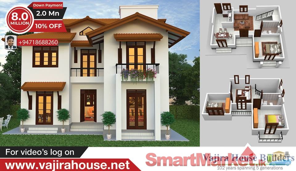 Vajira House Builders- on your land anywhere in Sri Lanaka